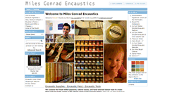 Desktop Screenshot of custom-encaustics.com